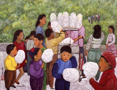 Zuckerwatte, 1992 von Komi Chen